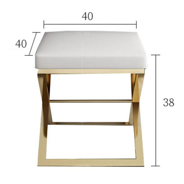 size of dressing chair