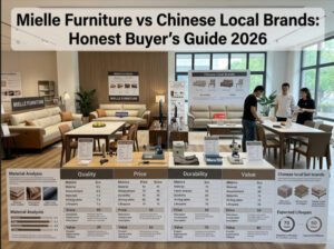 Mielle furniture vs local Chinese brands