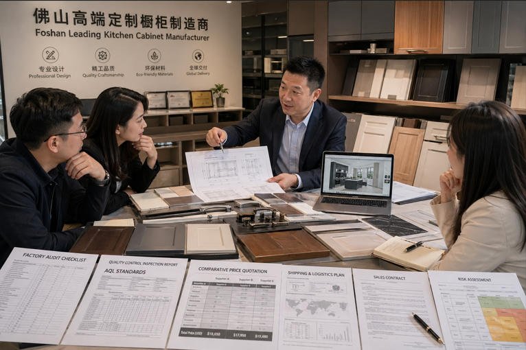 custom kitchen cabinets from Foshan