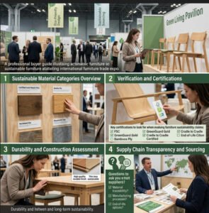 sustainable furniture materials expo guide