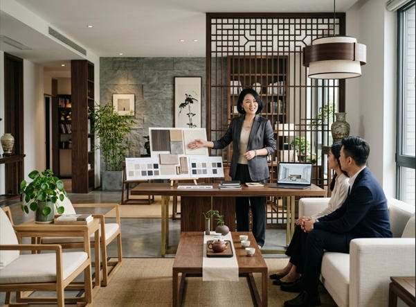 Chinese modern aesthetics interior design guide