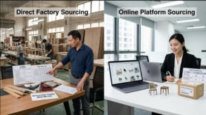direct from China furniture vs Alibaba small business