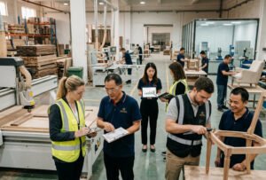 Chinese furniture sourcing playbook quality control shipping