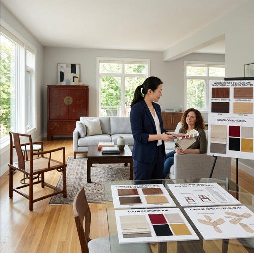 translating Chinese furniture styles American home