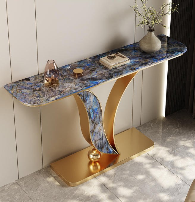 custom concrete console table-jade ant furniture