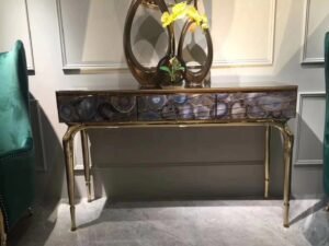 custom console table-jade ant furniture